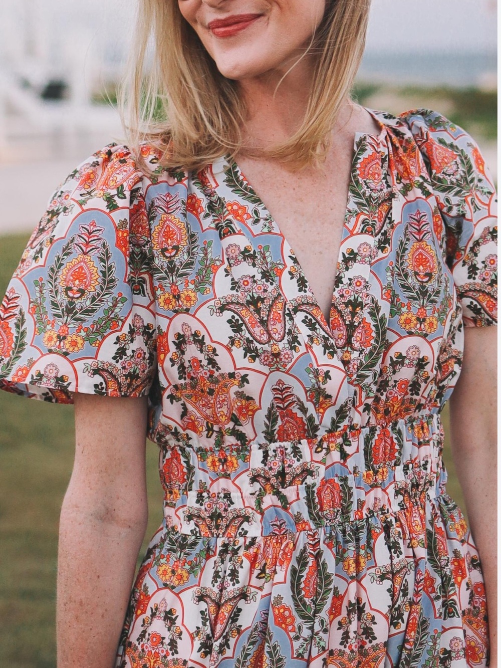 Anthropologie Somerset Floral Maxi Dress, Size XS, EUC